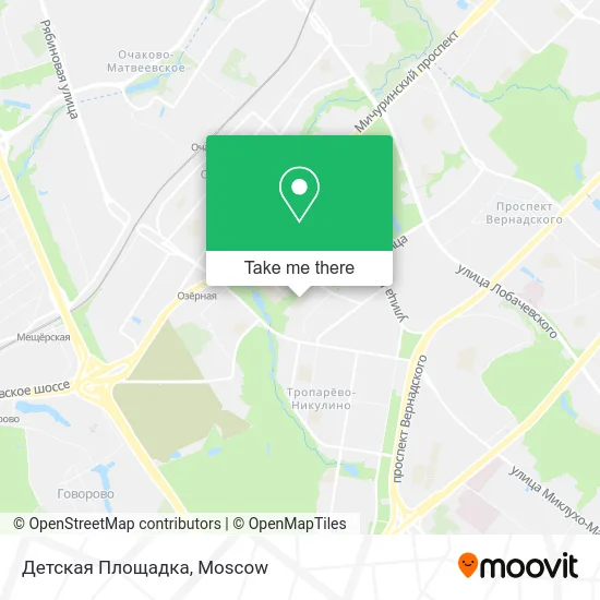 Детская Площадка map