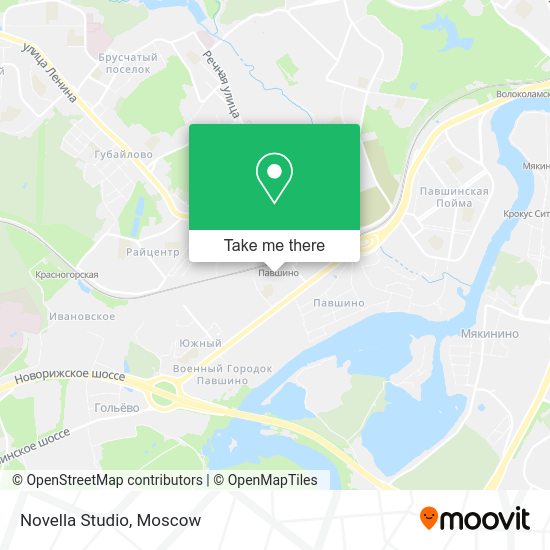 Novella Studio map
