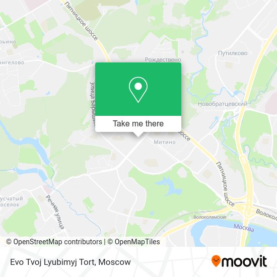 Evo Tvoj Lyubimyj Tort map