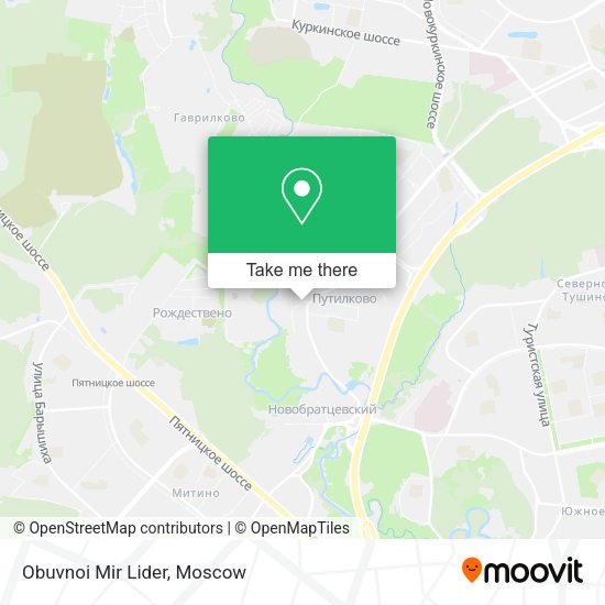 Obuvnoi Mir Lider map