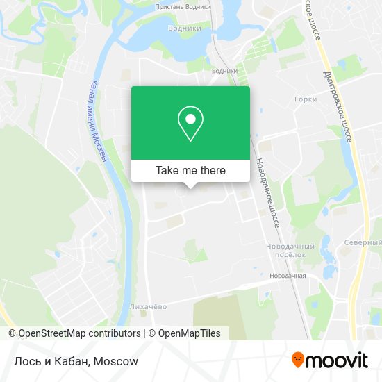 Лось и Кабан map