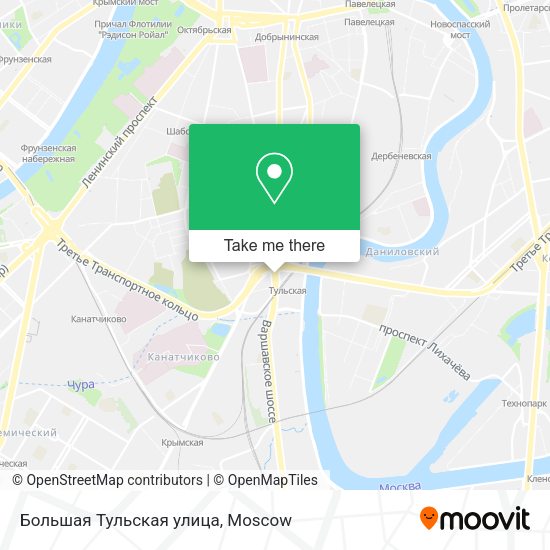 Большая Тульская улица map