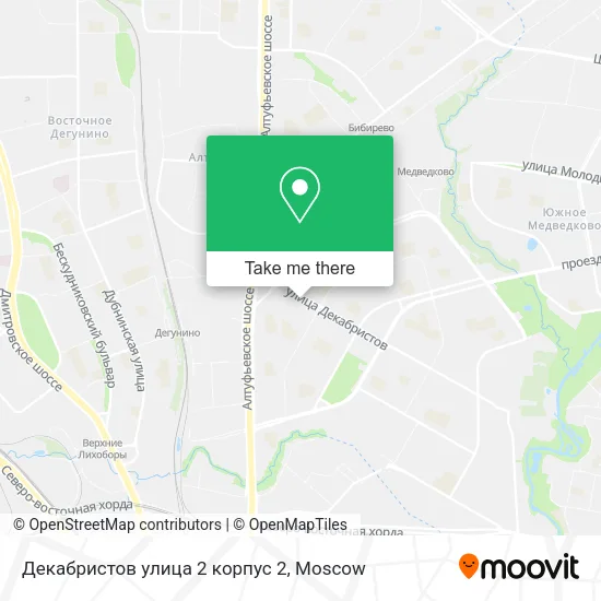 Декабристов улица 2 корпус 2 map