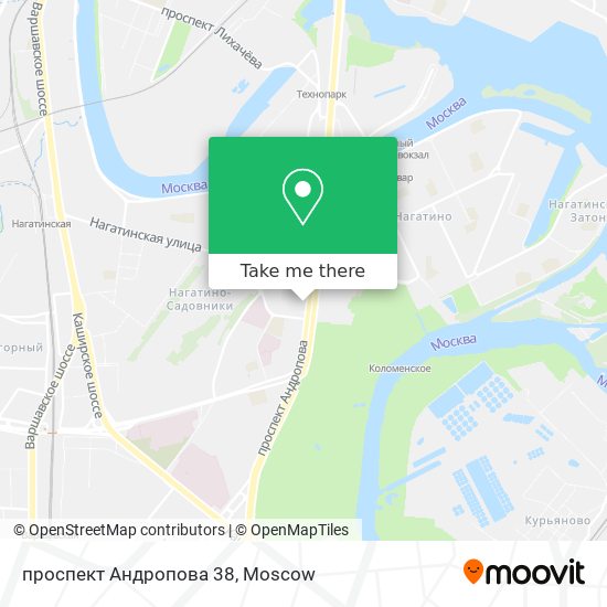 проспект Андропова 38 map