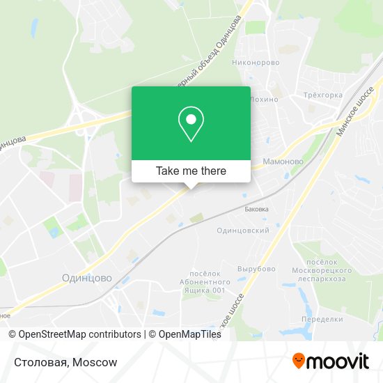 Столовая map