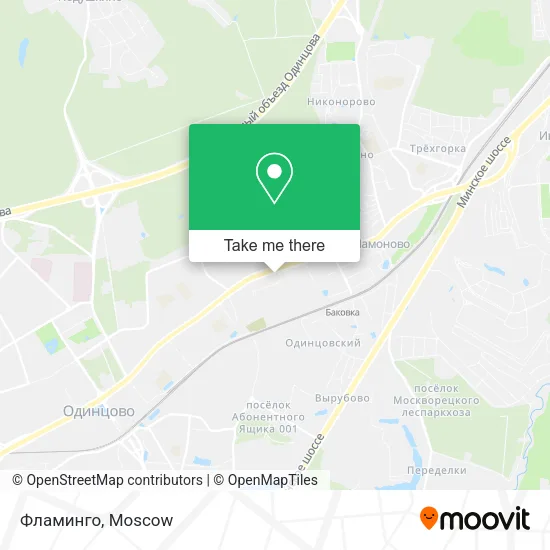 Фламинго map