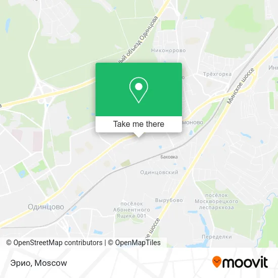 Эрио map