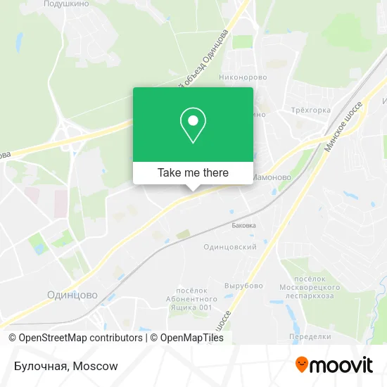 Булочная map