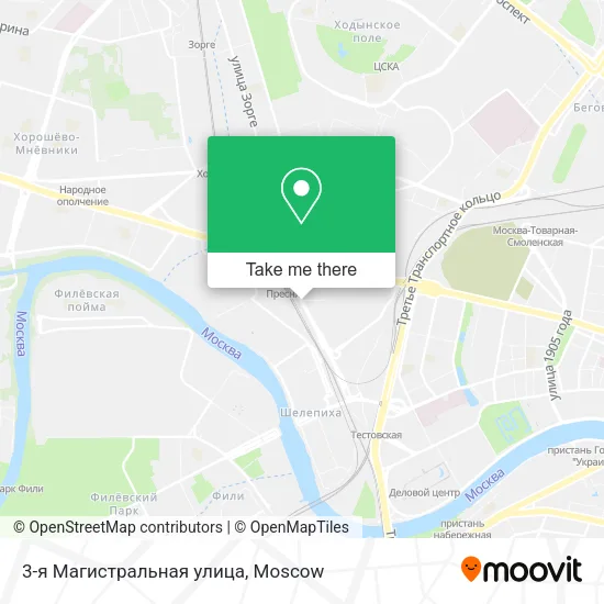 3-я Магистральная улица map