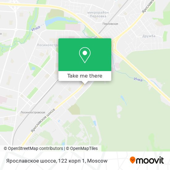Ярославское шоссе, 122 корп 1 map