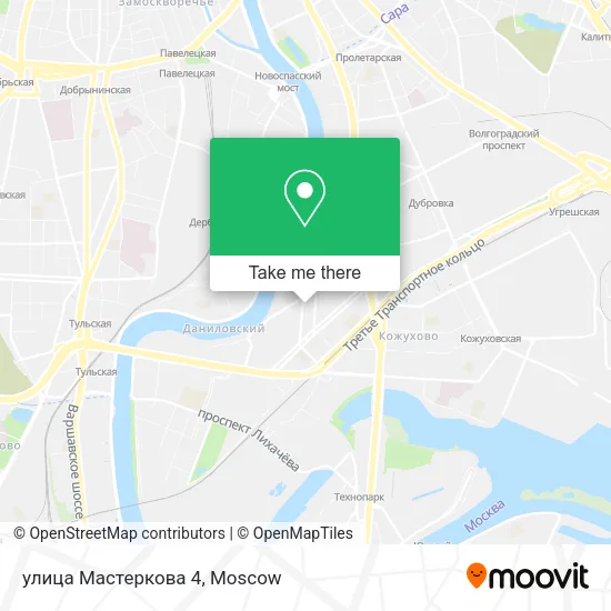 улица Мастеркова 4 map