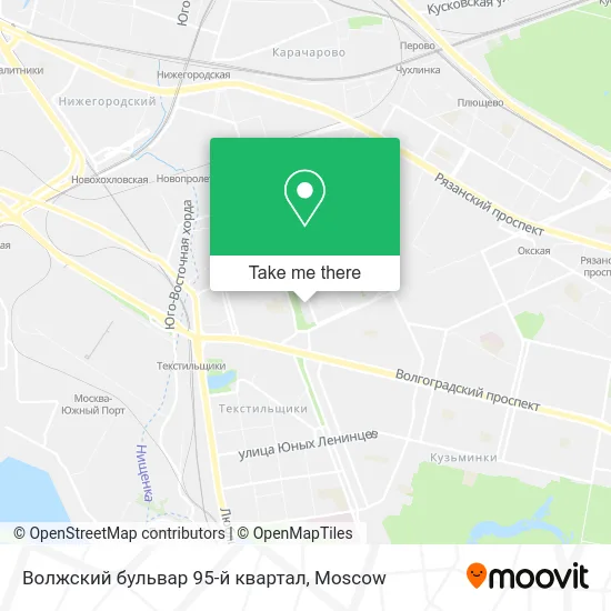 Волжский бульвар 95-й квартал map