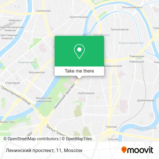 Ленинский проспект, 11 map