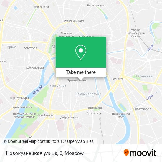 Новокузнецкая улица, 3 map