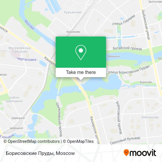 Борисовские Пруды map