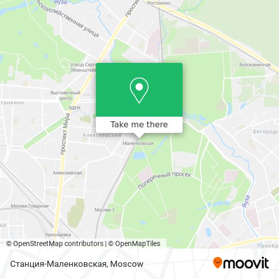 Станция-Маленковская map