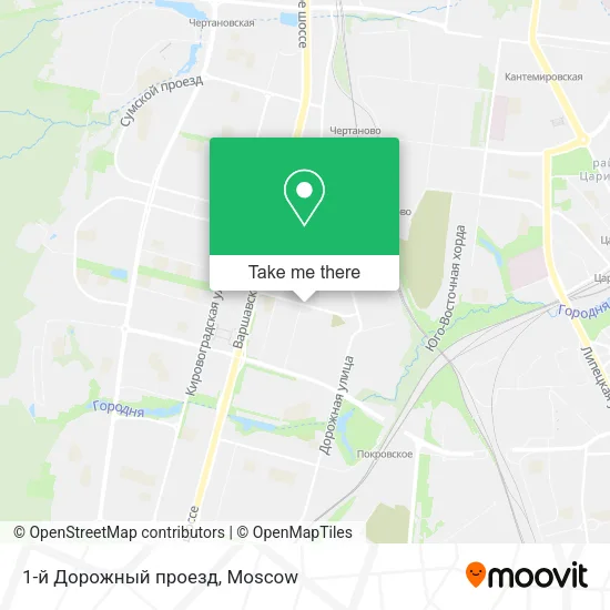1-й Дорожный проезд map