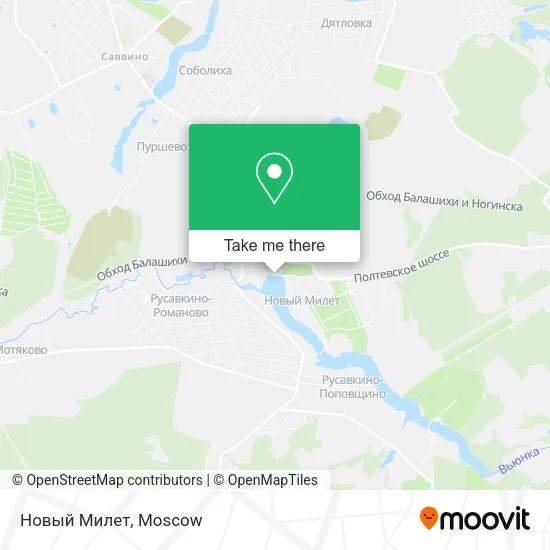 Новый Милет map