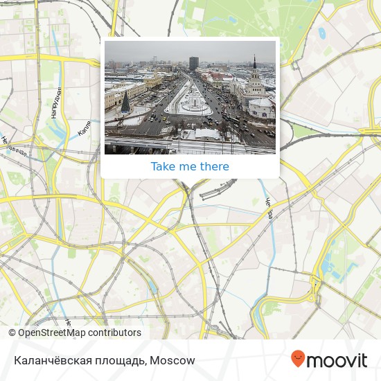 Каланчёвская площадь map