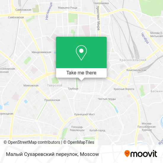 Малый Сухаревский переулок map
