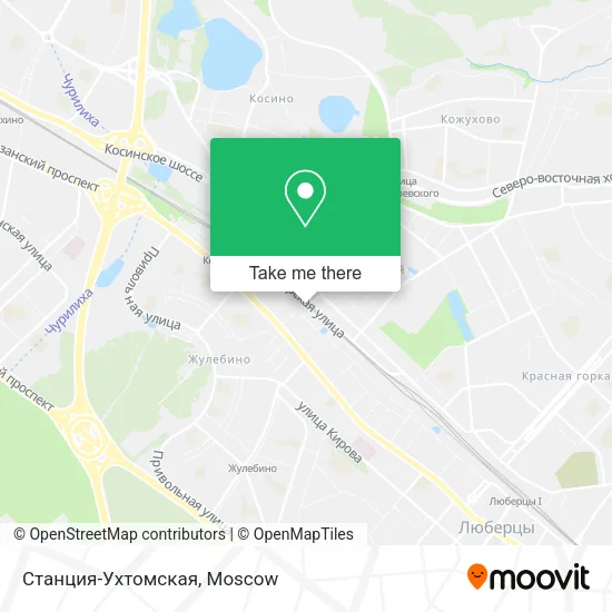 Станция-Ухтомская map
