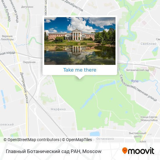 Главный Ботанический сад РАН map