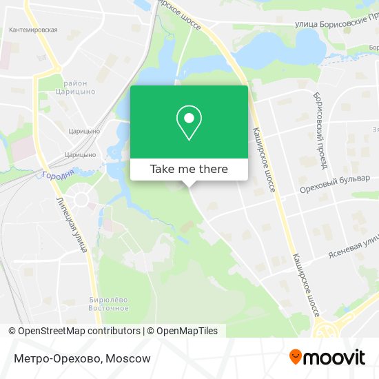 Метро-Орехово map