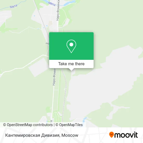 Кантемировская Дивизия map