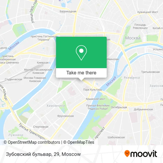 Зубовский бульвар, 29 map