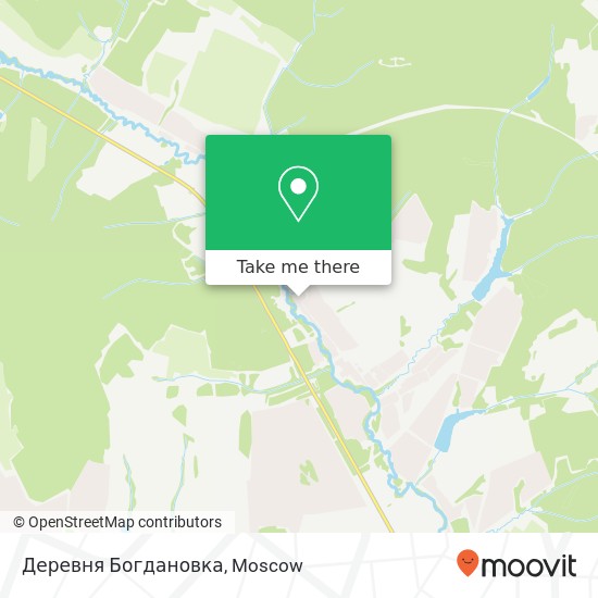 Деревня Богдановка map