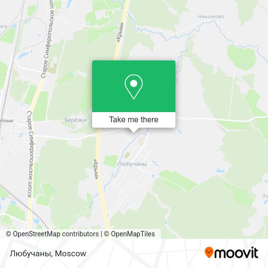 Любучаны map