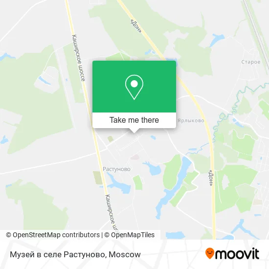 Музей в селе Растуново map