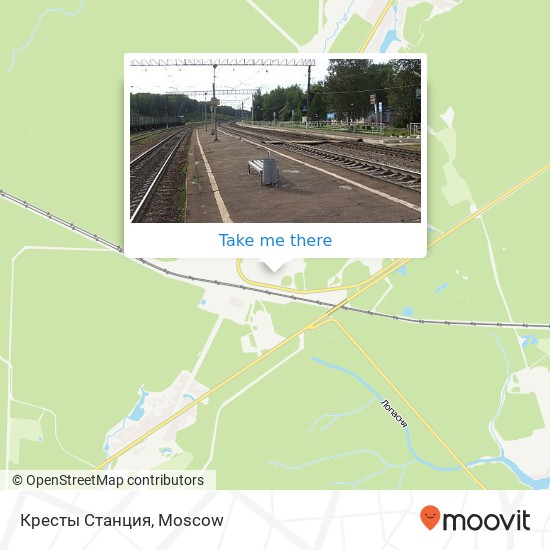 Кресты Станция map