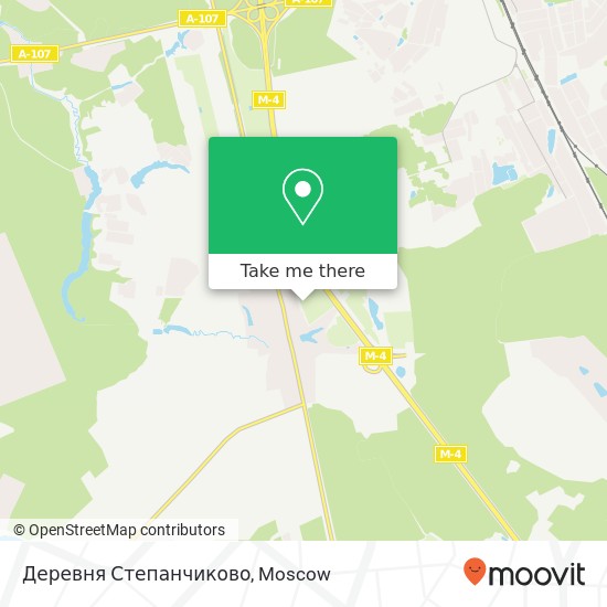 Деревня Степанчиково map