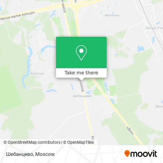 Шебанцево map