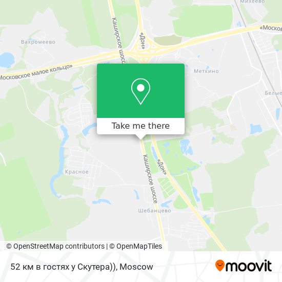52 км в гостях у Скутера)) map