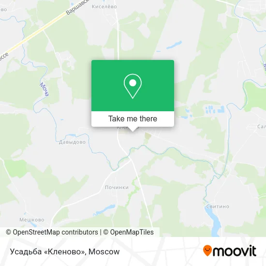 Усадьба «Кленово» map