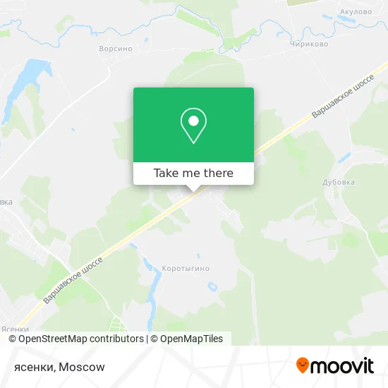 ясенки map