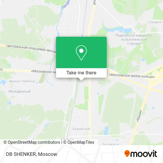 DB SHENKER map