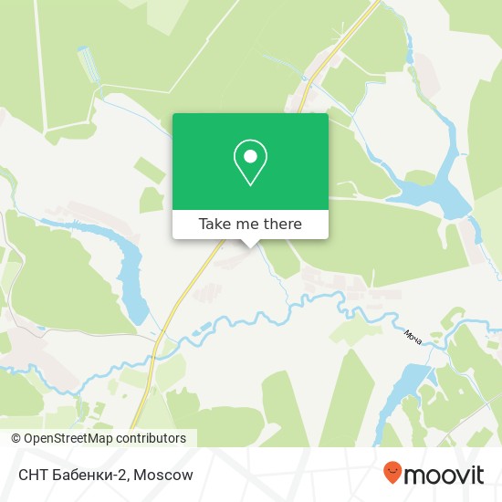 СНТ Бабенки-2 map