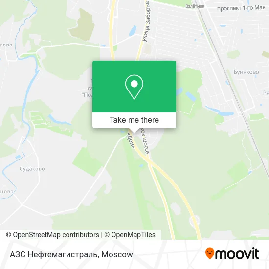 АЗС Нефтемагистраль map