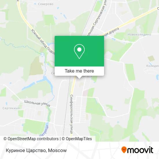 Куриное Царство map