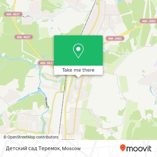 Детский сад Теремок map