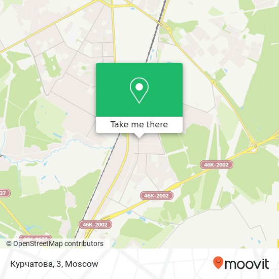 Курчатова, 3 map