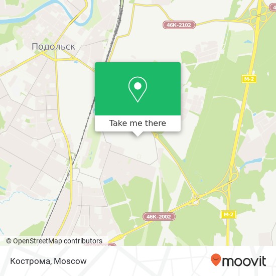 Кострома map