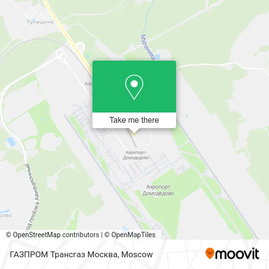 ГАЗПРОМ Трансгаз Москва map