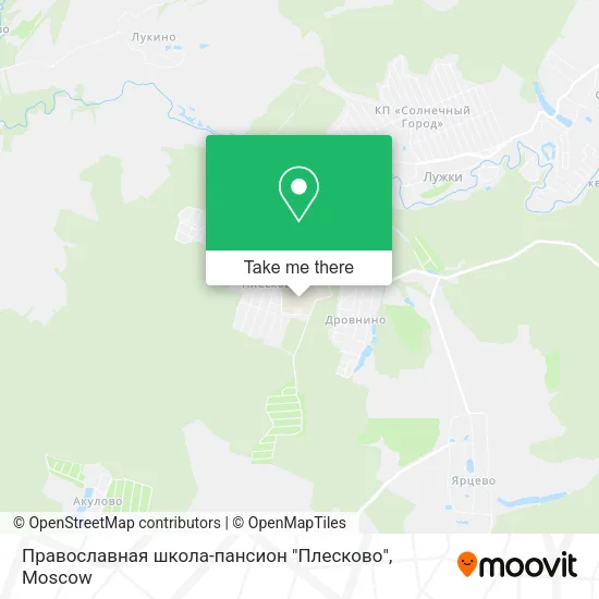 Православная школа-пансион "Плесково" map