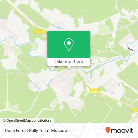 Cone Forest Rally Team map