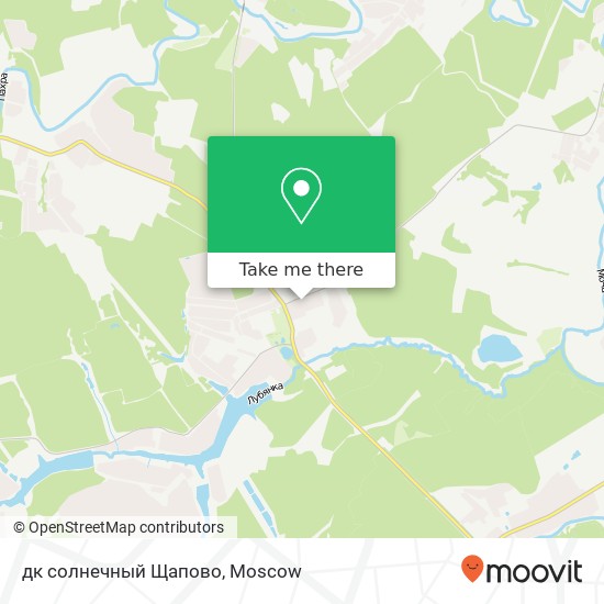 дк солнечный Щапово map