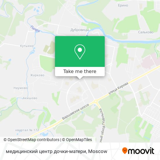 медицинский центр дочки-матери map